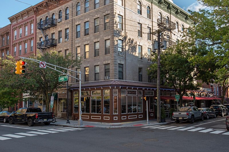 Outside view of restaurant